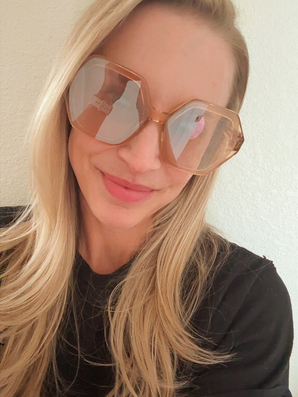 Diff Eyewear Oversized Square Sunglasses - Amber - Picture 4 of 4